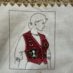 Concord’s American Homestead Vest 90s Cottagecore School Teacher